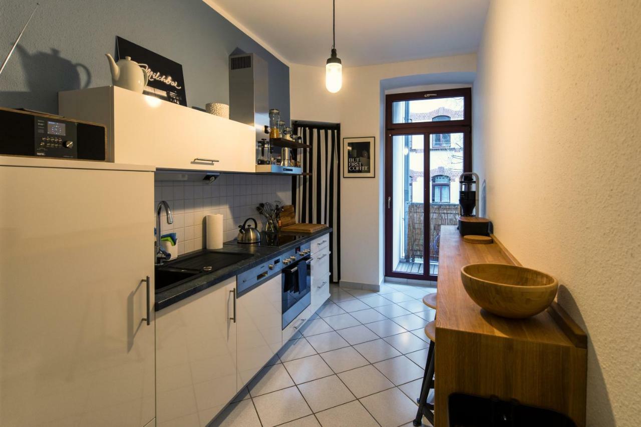 Apartment Waldstrassenviertel Leipzig Exterior photo